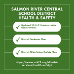 Salmon River Central School District Health and Safety