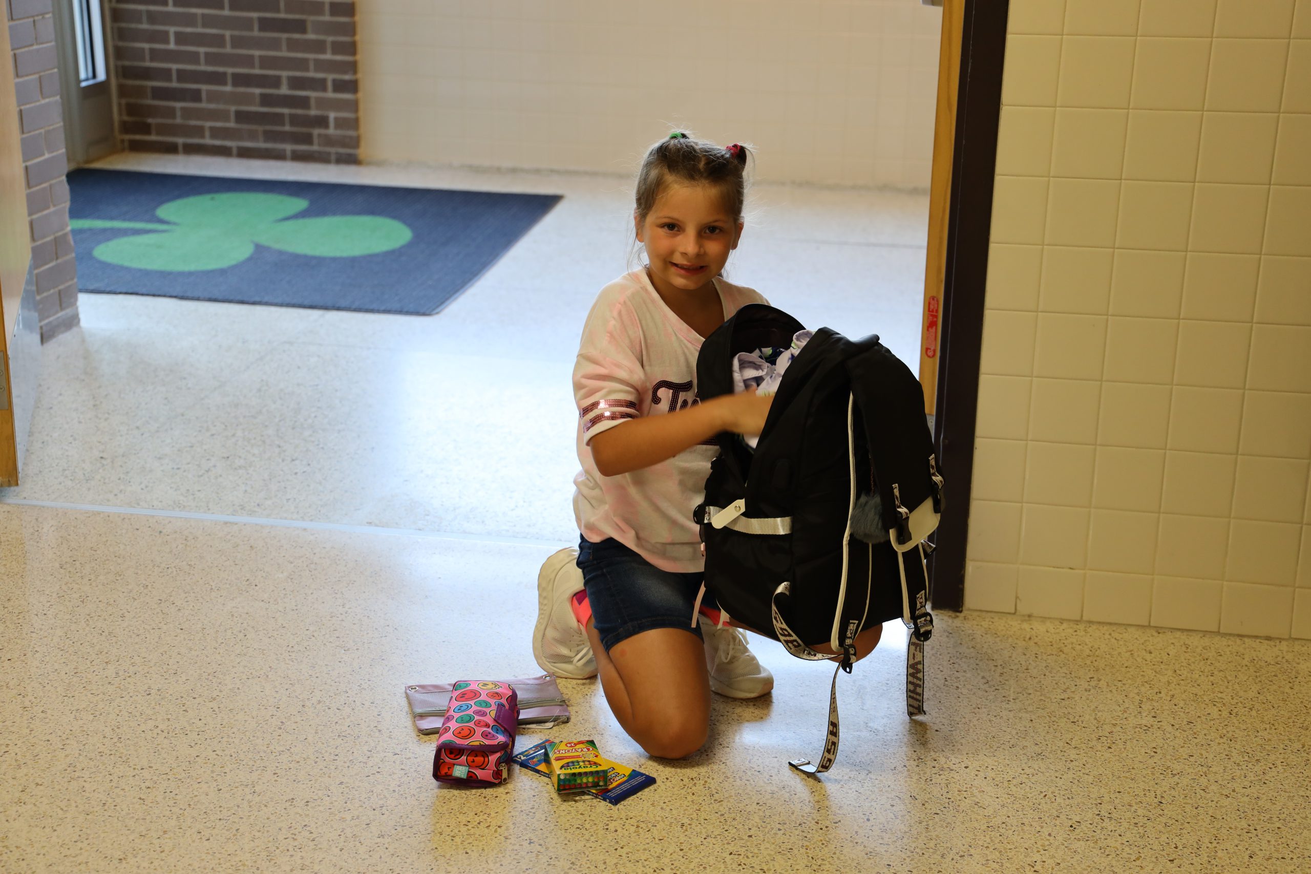 Image of student with backpack 