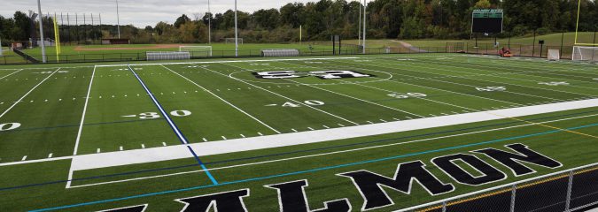 Salmon River opens its new stadium with a lighted artificial turf field on Sept. 18