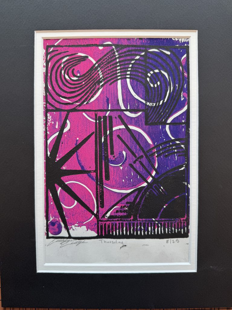 Printmaking artwork