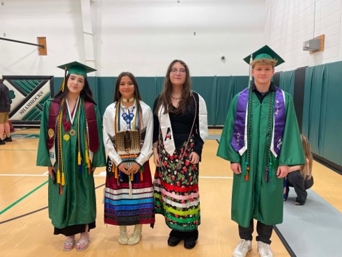 Chyann Collins, Grayci George, Kalista Leaf, and Alex Redmond
